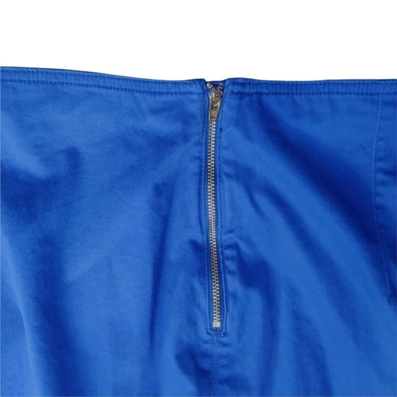 Tristan Pencil Skirt Stretch Royal Blue 4 - Picture 4 of 8